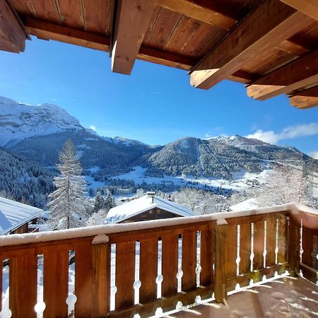Chambre D'Hotes L'Ours Bleu Les Diablerets Exterior foto