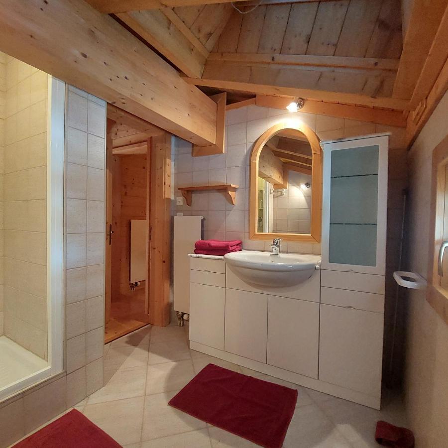 Chambre D'Hotes L'Ours Bleu Les Diablerets Exterior foto